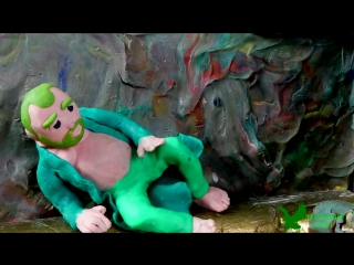 green elephant (plasticine animation)