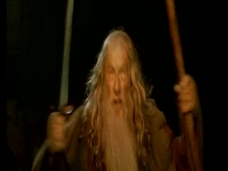 don't go, gandalf